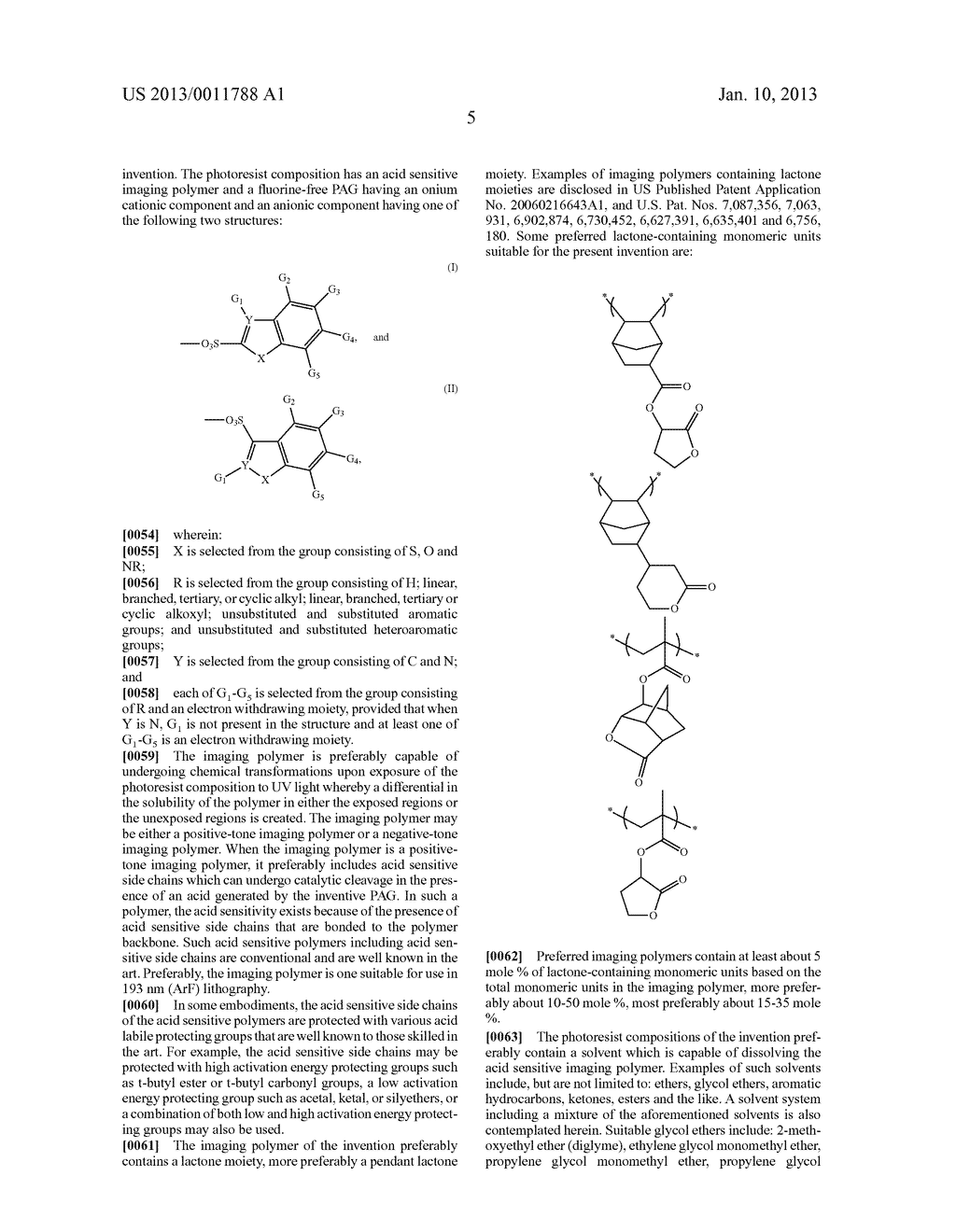 FLUORINE-FREE FUSED RING HETEROAROMATIC PHOTOACID GENERATORS AND RESIST     COMPOSITIONS CONTAINING THE SAME - diagram, schematic, and image 06