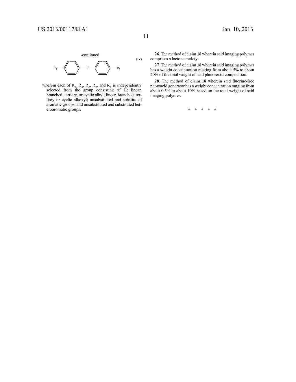 FLUORINE-FREE FUSED RING HETEROAROMATIC PHOTOACID GENERATORS AND RESIST     COMPOSITIONS CONTAINING THE SAME - diagram, schematic, and image 12