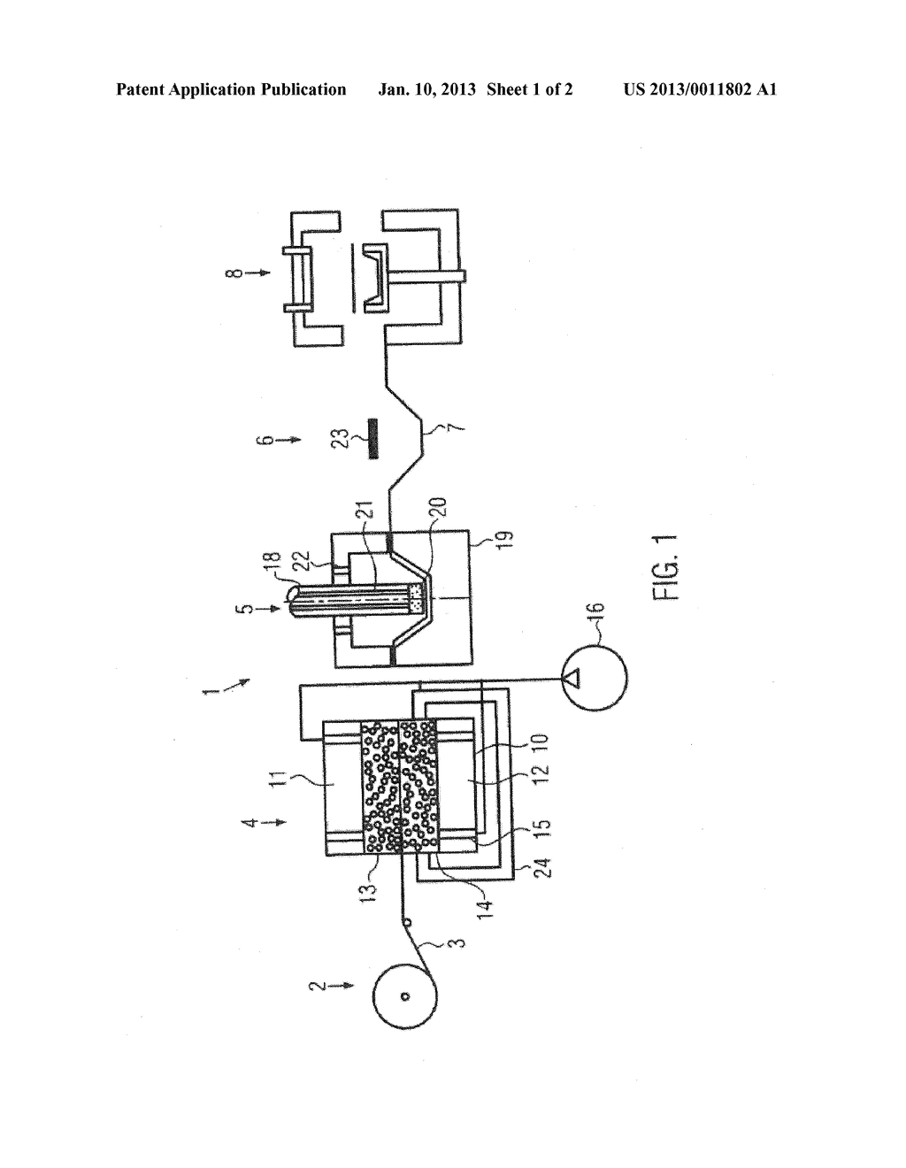 METHOD AND DEVICE FOR HEATING A FILM - diagram, schematic, and image 02