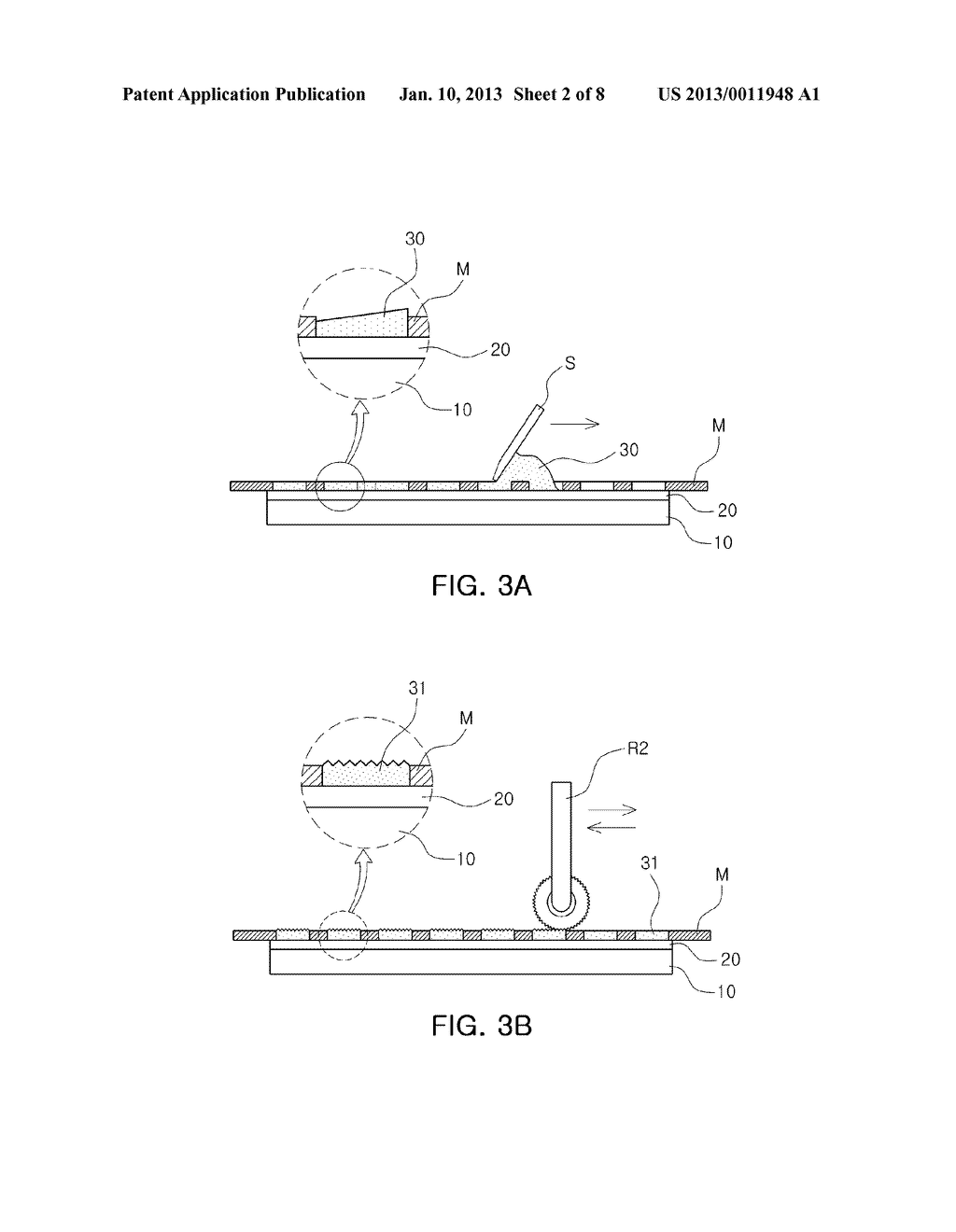 METHOD OF MANUFACTURING SEMICONDUCTOR LIGHT EMITTING DEVICE AND PASTE     APPLICATION APPARATUS USED FOR THE SAME - diagram, schematic, and image 03