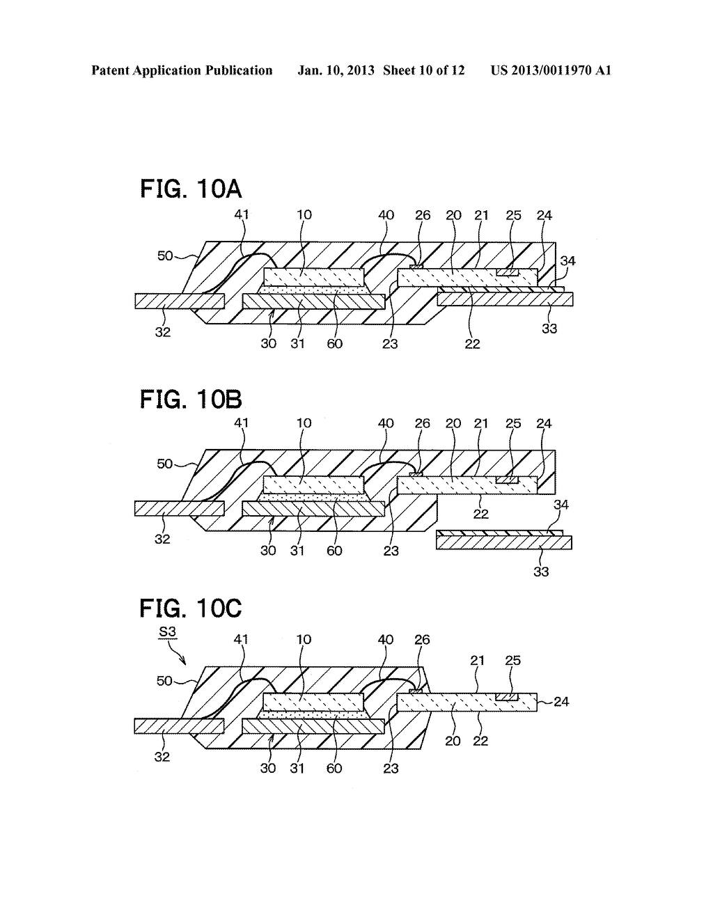 MANUFACTURING METHOD OF MOLDED PACKAGE - diagram, schematic, and image 11