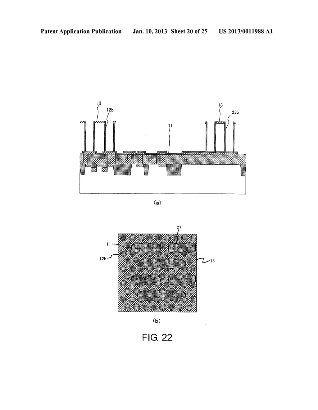 METHOD OF MANUFACTURING A SEMICONDUCTOR DEVICE HAVING A LAMINATED     STRUCTURE COMPRISING A BORON-DOPED SILICON GERMANIUM FILM AND A METAL     FILM - diagram, schematic, and image 21