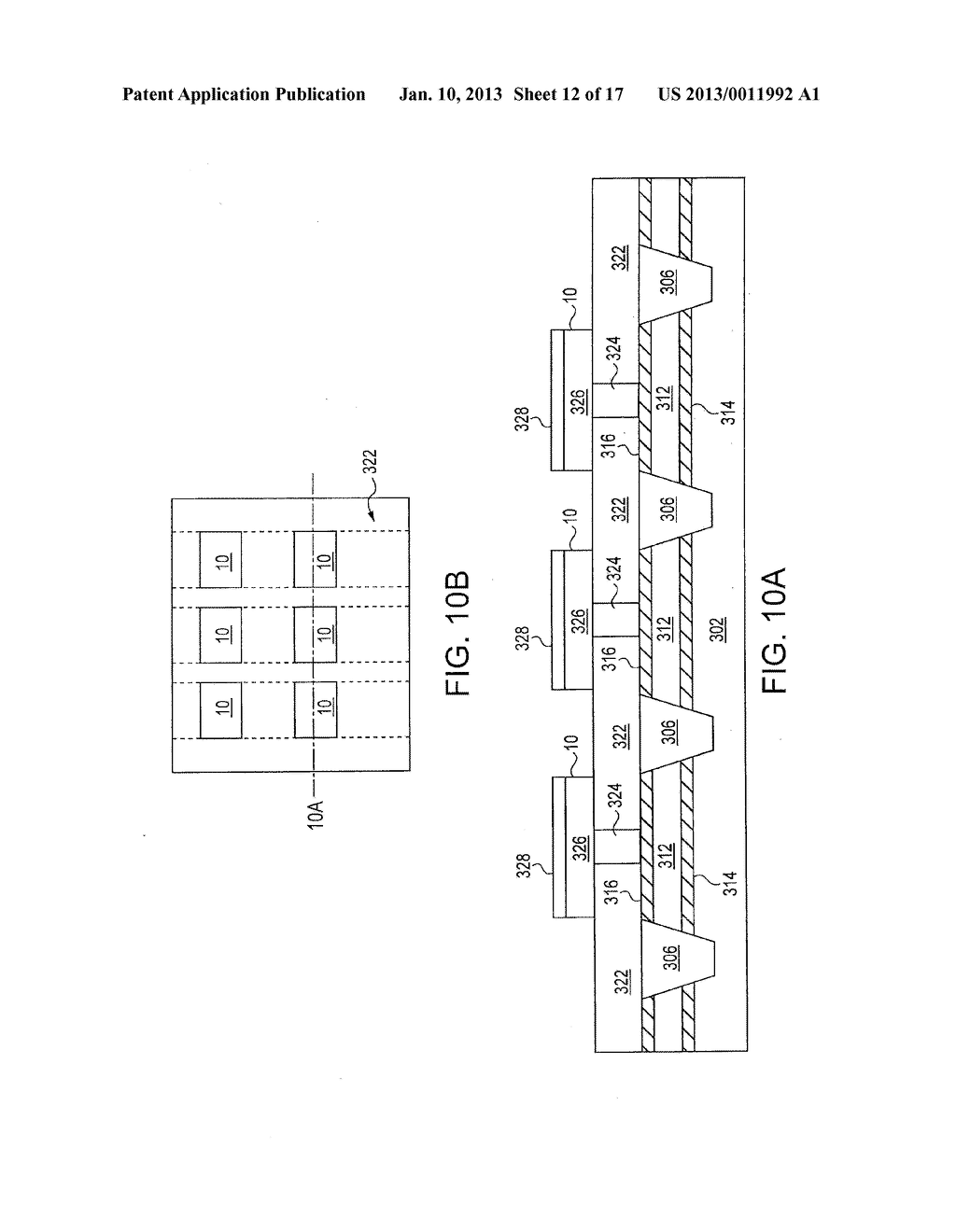 CIRCUIT, BIASING SCHEME AND FABRICATION METHOD FOR DIODE ACCESSED     CROSS-POINT RESISTIVE MEMORY ARRAY - diagram, schematic, and image 13