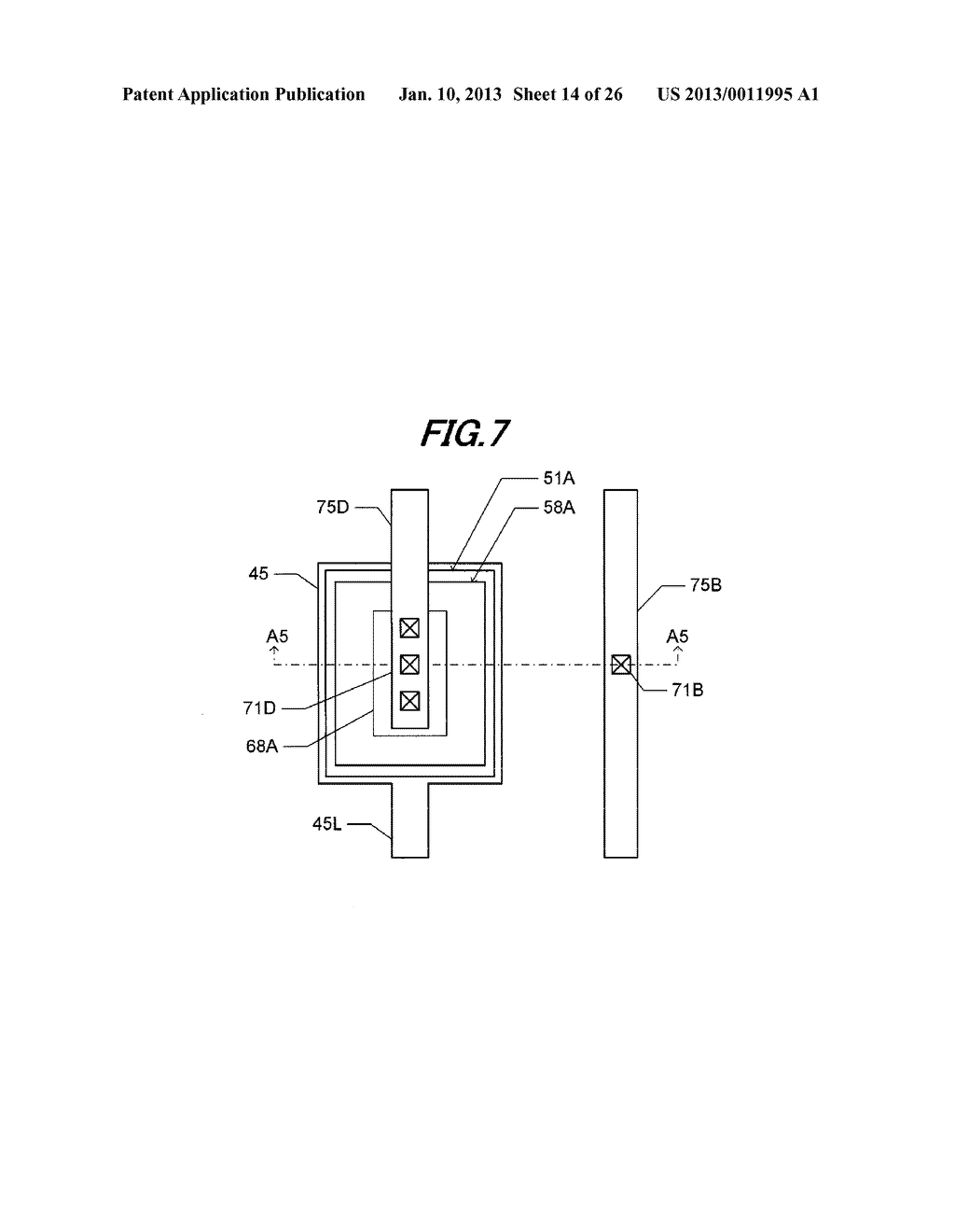 SEMICONDUCTOR DEVICE HAVING WIRING MADE BY DAMASCENE METHOD AND CAPACITOR     AND ITS MANUFACTURE METHOD - diagram, schematic, and image 15