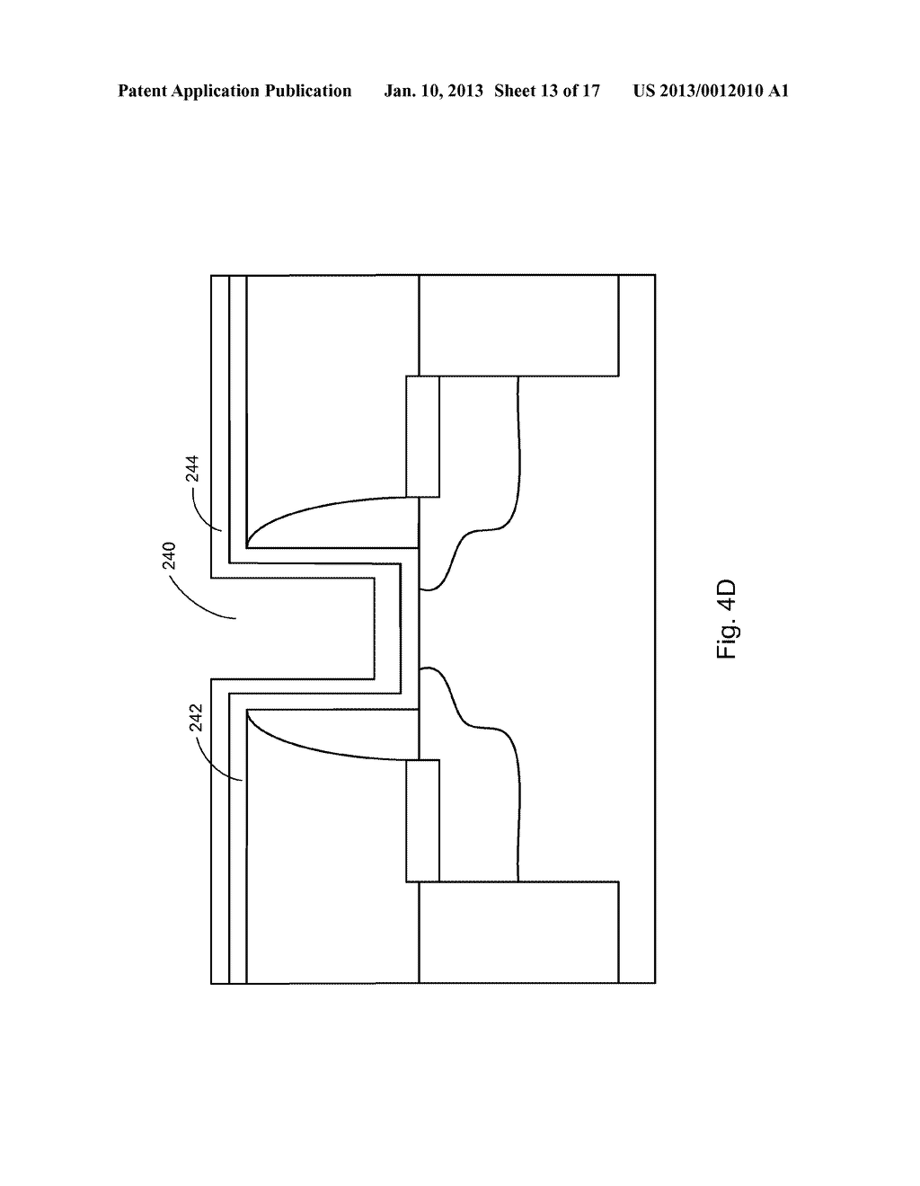 SEMICONDUCTOR DEVICE EXHIBITING REDUCED PARASITICS AND METHOD FOR MAKING     SAME - diagram, schematic, and image 14