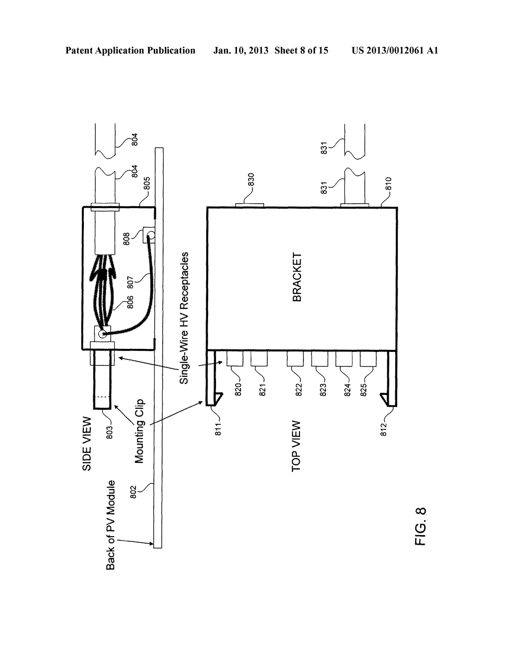 PHOTOVOLTAIC AC INVERTER MOUNT AND INTERCONNECT - diagram, schematic, and image 09