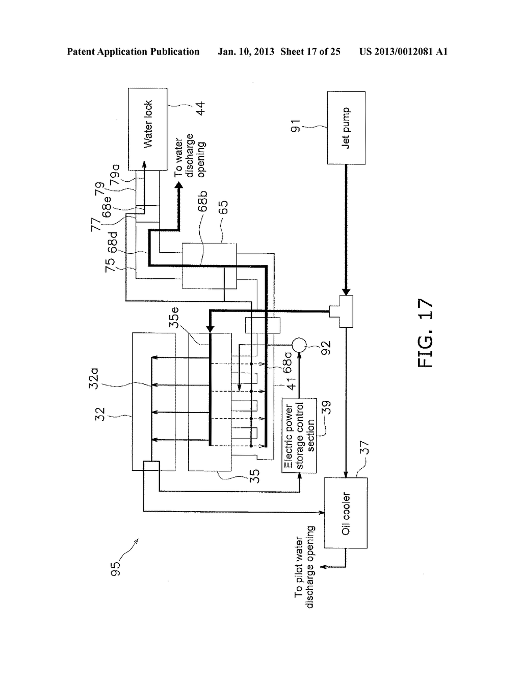 WATER JET PROPULSION WATERCRAFT - diagram, schematic, and image 18