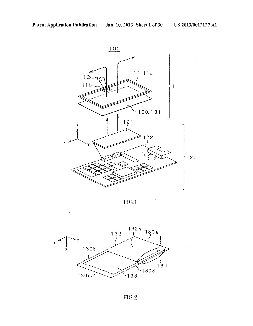 ANTENNA DEVICE AND COMMUNICATION DEVICE - diagram, schematic, and image 02