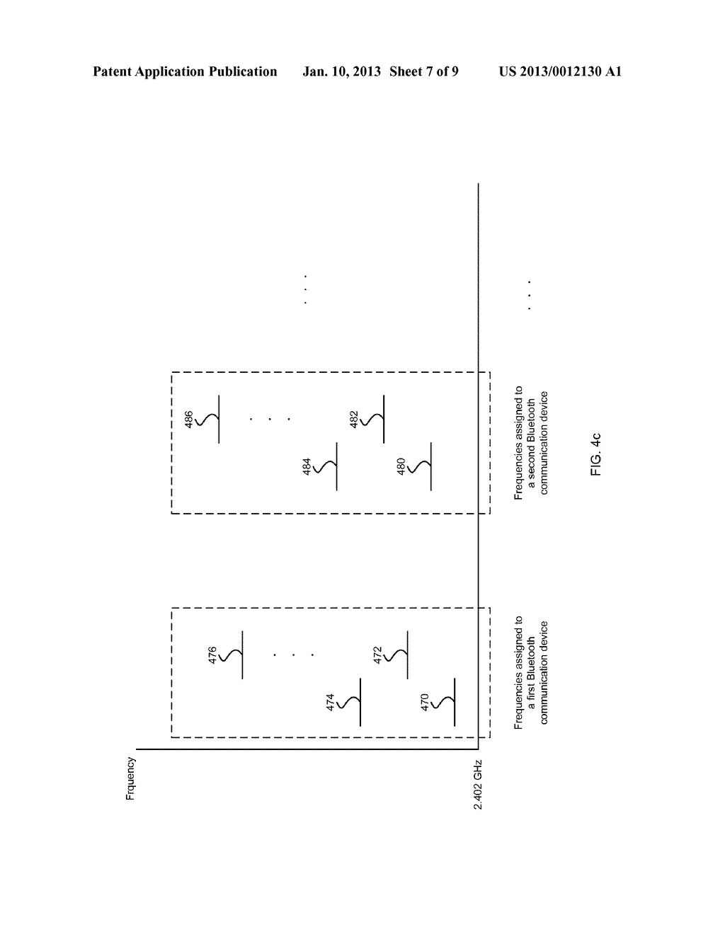 FREQUENCY SEPARATION FOR MULTIPLE BLUETOOTH DEVICES RESIDING ON A SINGLE     PLATFORM - diagram, schematic, and image 08