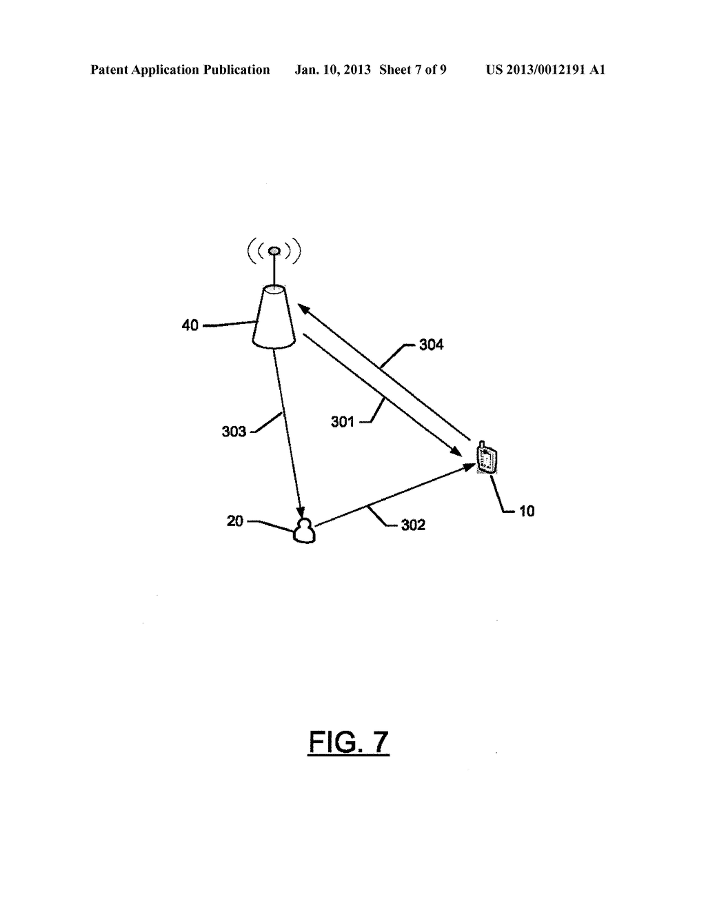 Method and Apparatus for Providing Machine-to-Machine Communication in a     Wireless Network - diagram, schematic, and image 08