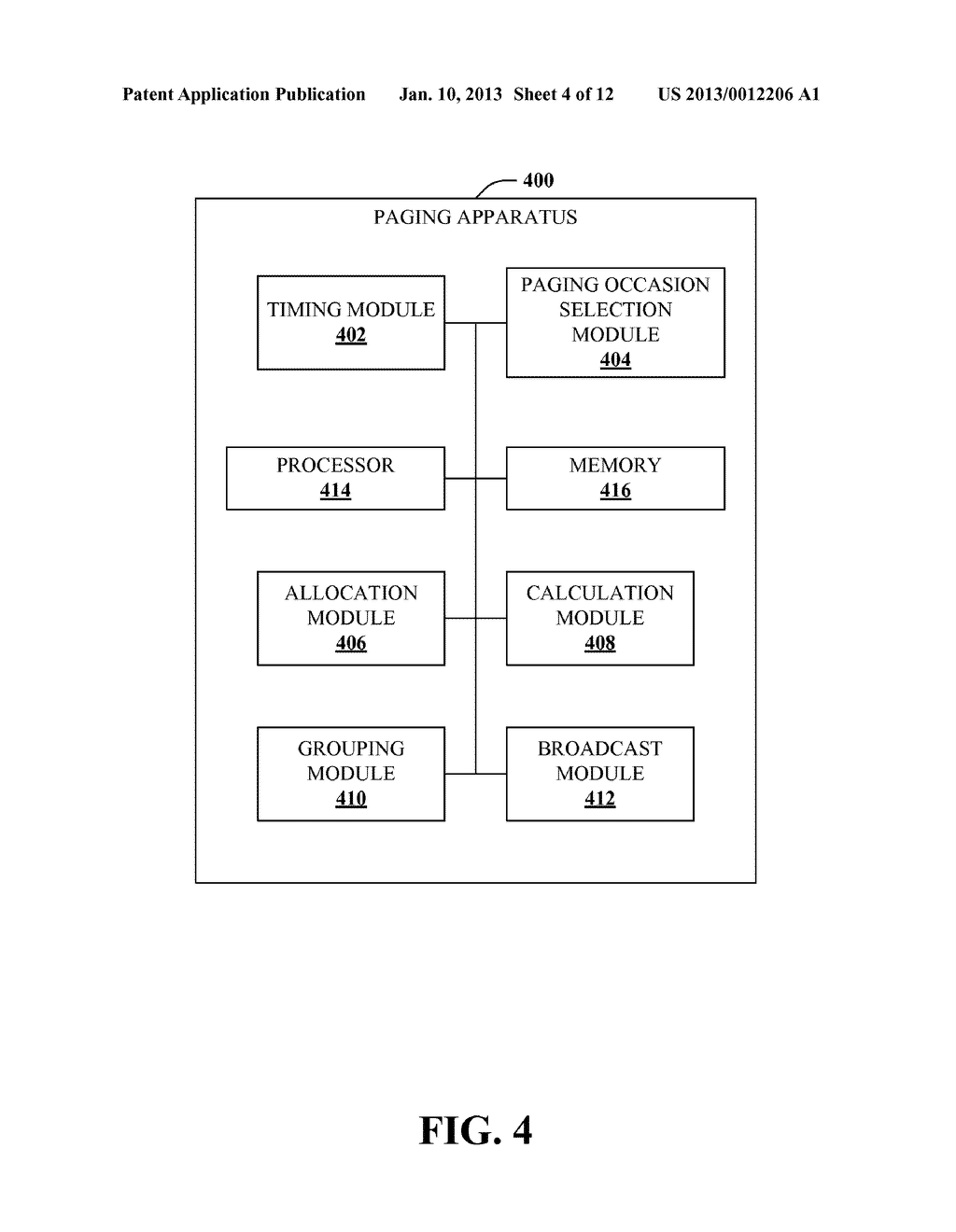 PAGING USER DEVICES IN A WIRELESS ACCESS NETWORK - diagram, schematic, and image 05