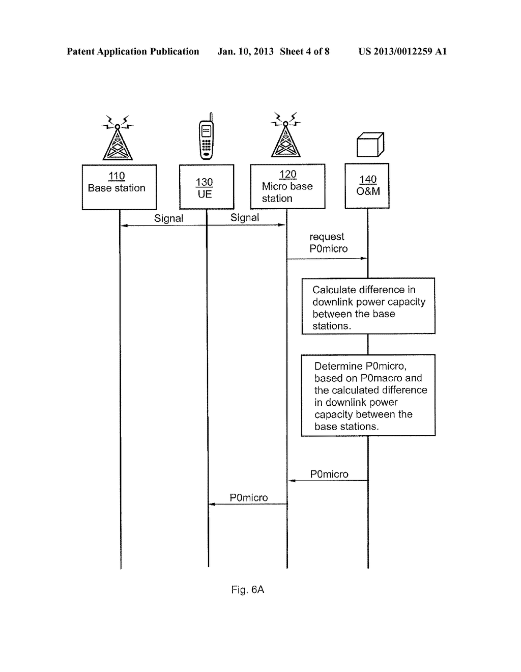 METHOD AND ARRANGEMENT IN A WIRELESS NETWORK FOR DETERMINING AN UPLINK     RECEIVED POWER TARGET VALUE - diagram, schematic, and image 05
