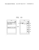 MOBILE DEVICE DISPLAYING INSTANT MESSAGE AND CONTROL METHOD OF MOBILE     DEVICE diagram and image