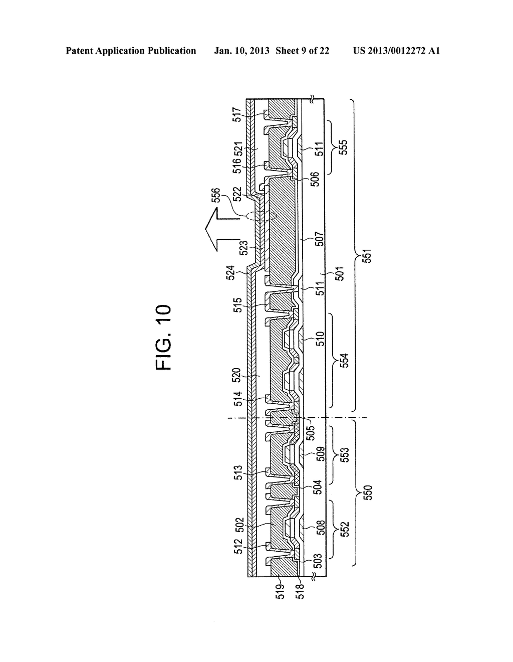 LIGHT-EMITTING DEVICE AND DISPLAY DEVICE - diagram, schematic, and image 10