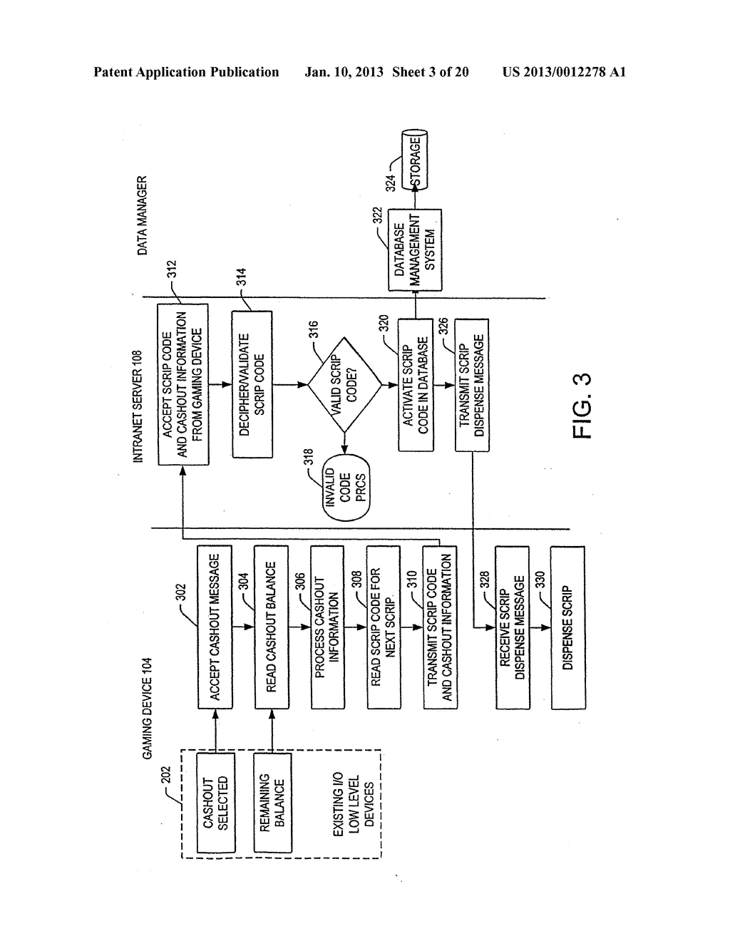 METHOD AND APPARATUS FOR MODIFYING GAMING MACHINES TO PROVIDE SUPPLEMENTAL     OR MODIFIED FUNCTIONALITY - diagram, schematic, and image 04