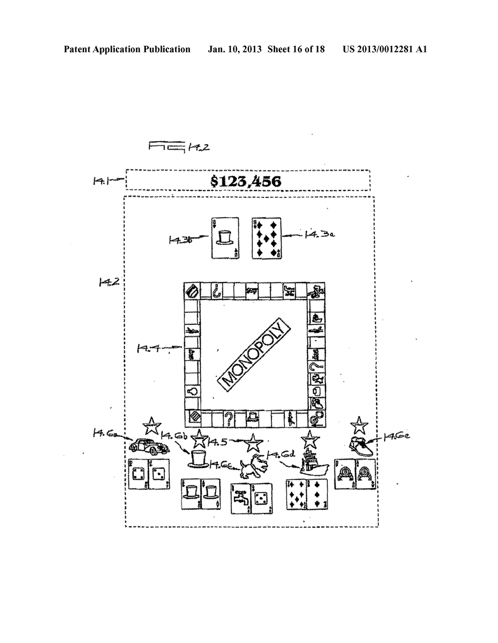 METHOD OF AND APPARATUS FOR PLAYING A CARD GAME - diagram, schematic, and image 17