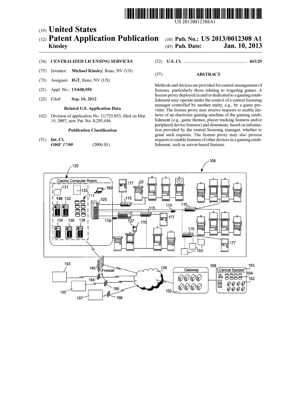 CENTRALIZED LICENSING SERVICES - diagram, schematic, and image 01