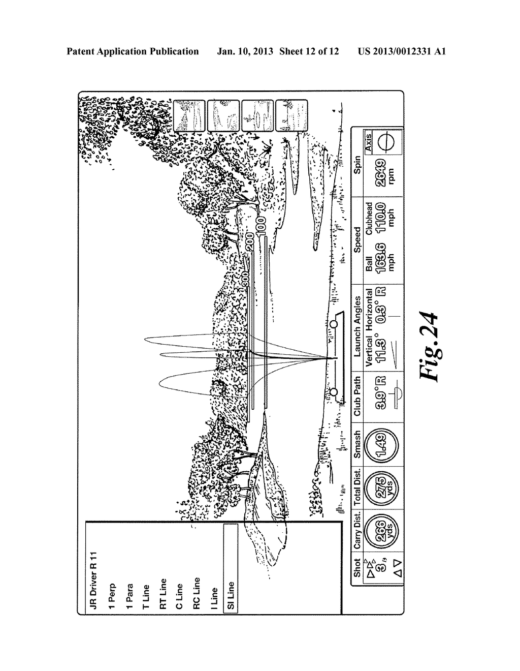 GOLF CLUB ALIGNMENT AID - diagram, schematic, and image 13