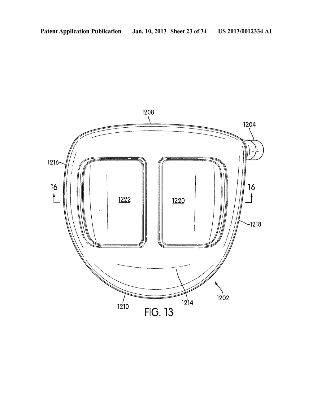 Golf Clubs and Golf Club Heads Having a Configured Shape - diagram, schematic, and image 24