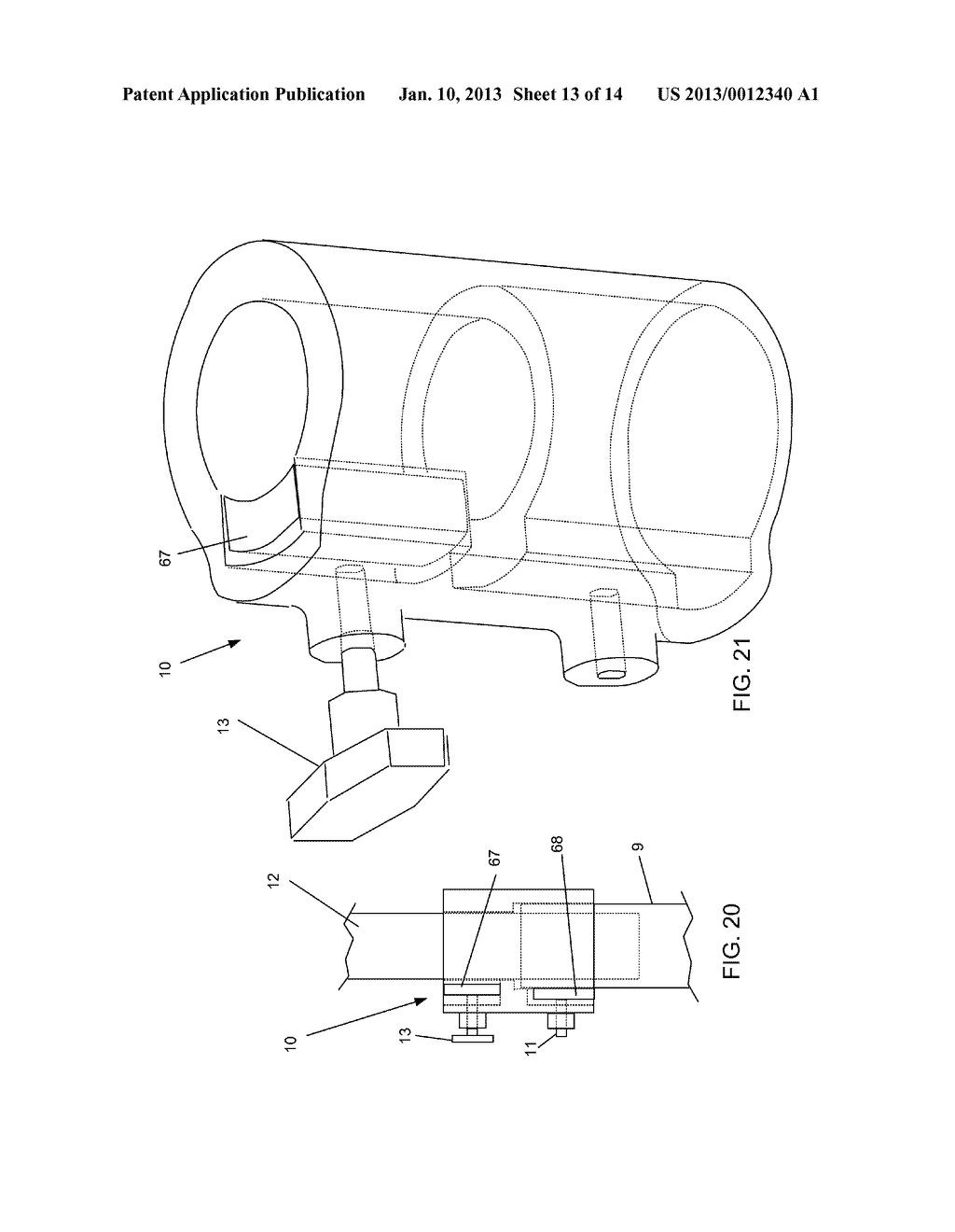 BASEBALL SWING TRAINING DEVICE - diagram, schematic, and image 14