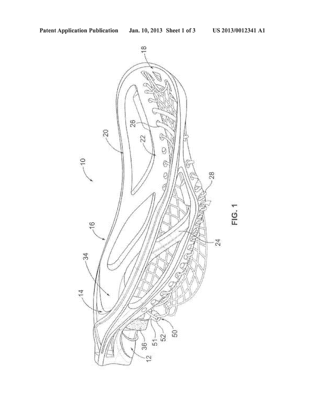 LACROSSE HEAD WITH STRINGING FEATURES IN THE BALL STOP REGION - diagram, schematic, and image 02