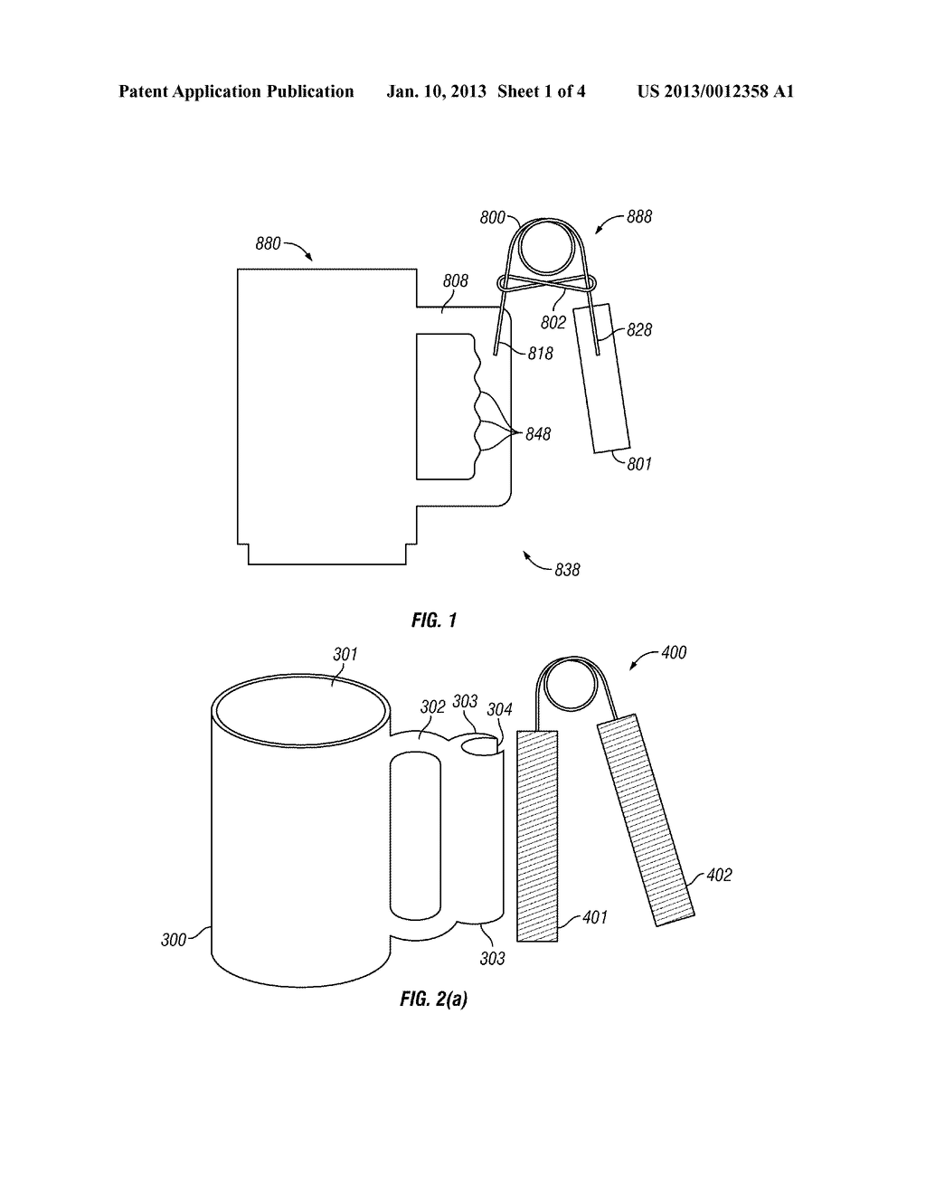 Combined Beverage Holder and Exercise Apparatus - diagram, schematic, and image 02