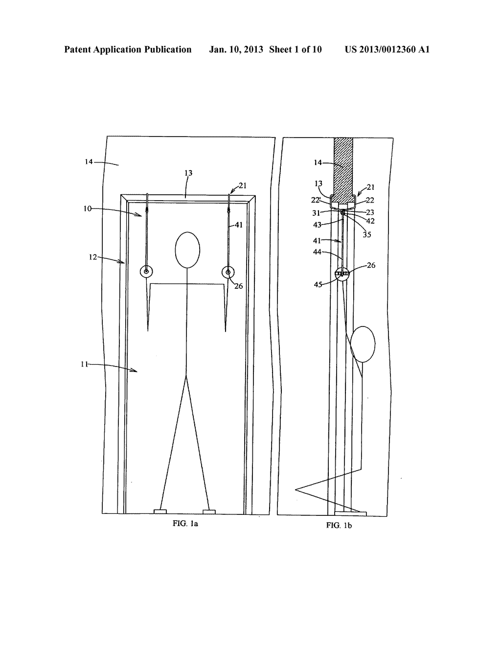 Portable gymnastic device - diagram, schematic, and image 02