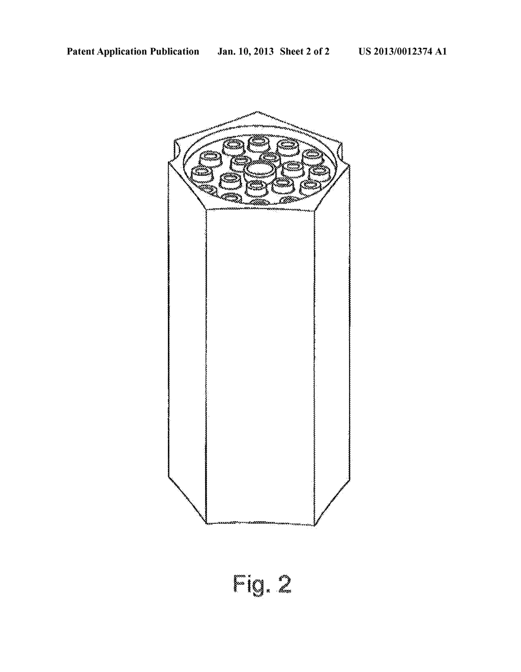 PACKAGE FOR THE STORAGE OF WASTE - diagram, schematic, and image 03