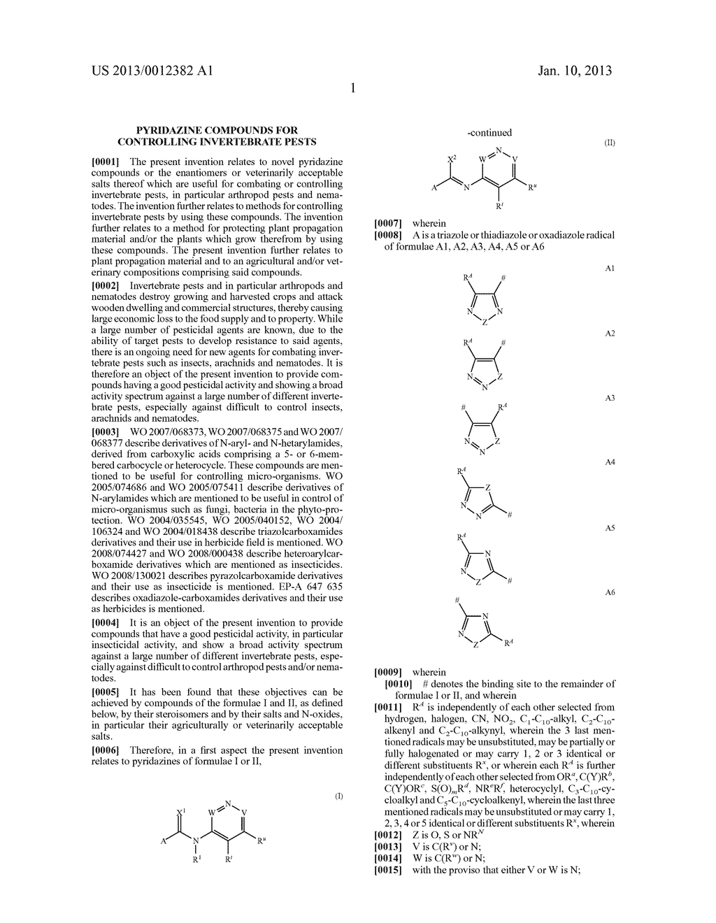 Pyridazine Compounds for Controlling Invertebrate Pests - diagram, schematic, and image 02