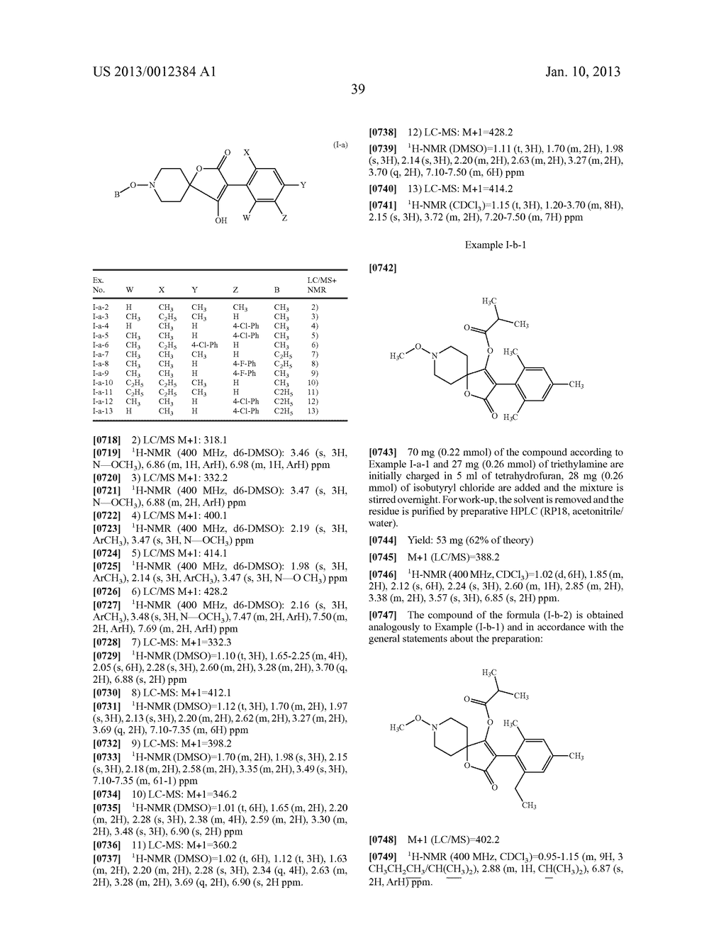 Spiroheterocyclic Tetronic Acid Derivatives - diagram, schematic, and image 40