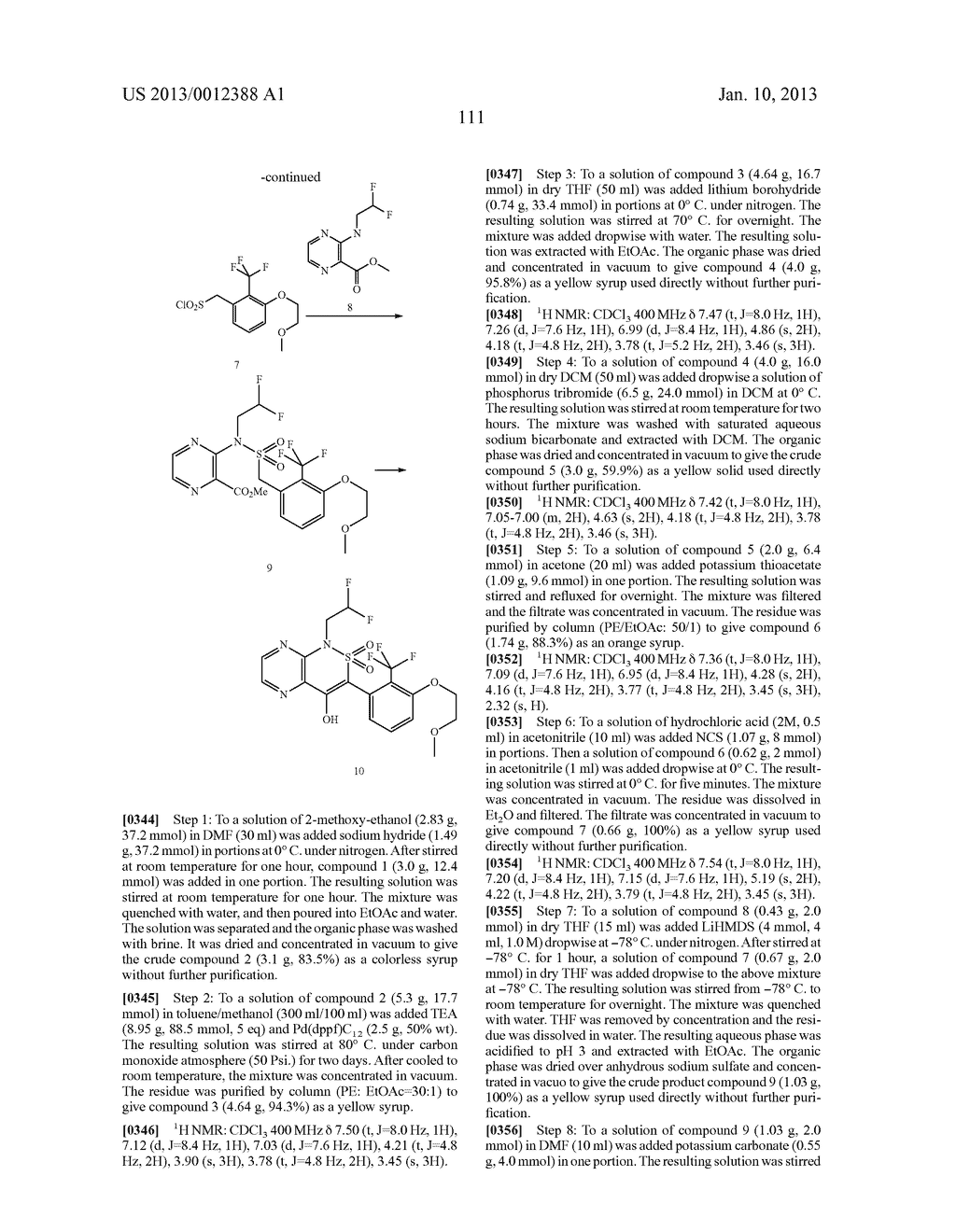 Pyrazinothiazines Having Herbicidal Action - diagram, schematic, and image 112