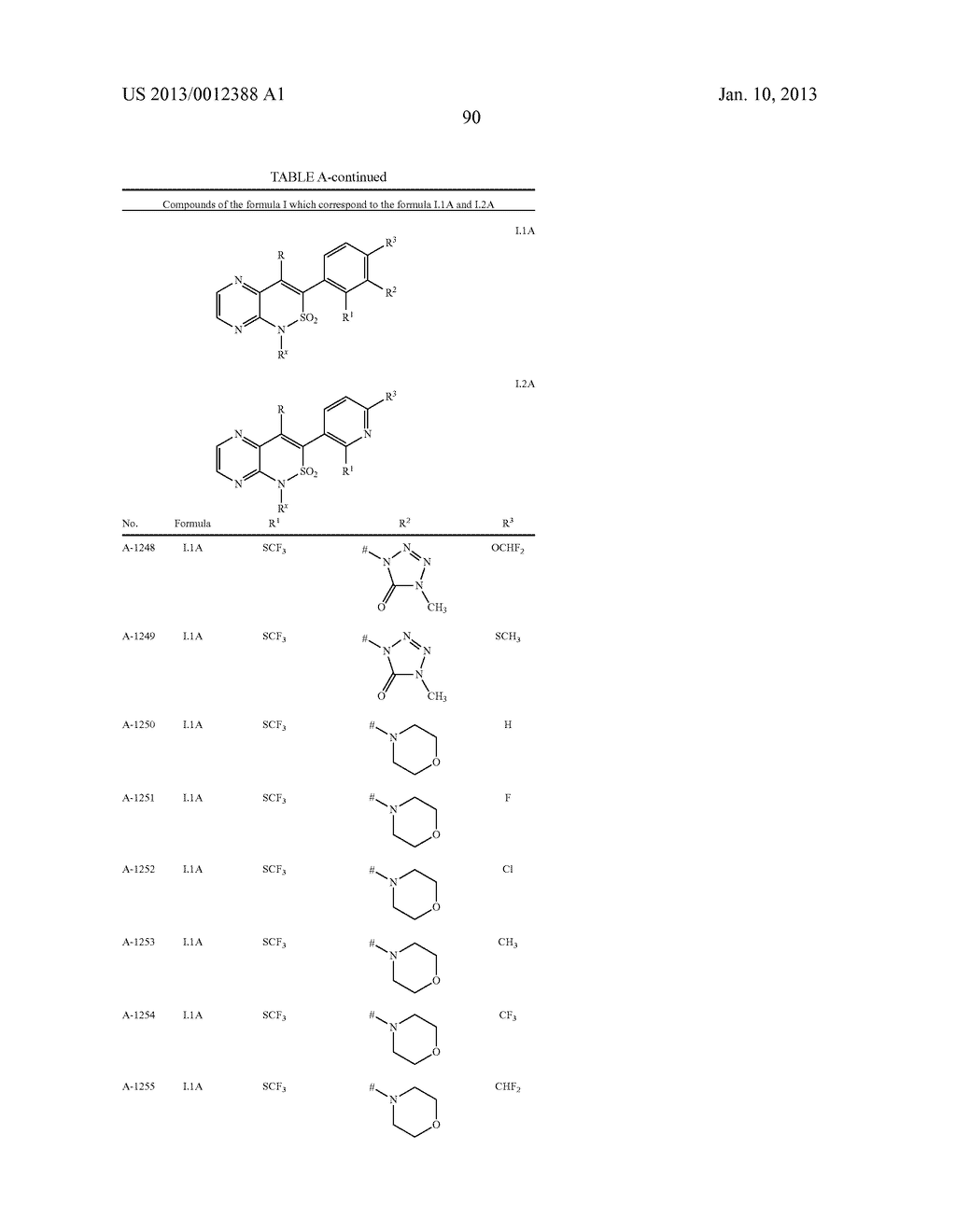 Pyrazinothiazines Having Herbicidal Action - diagram, schematic, and image 91