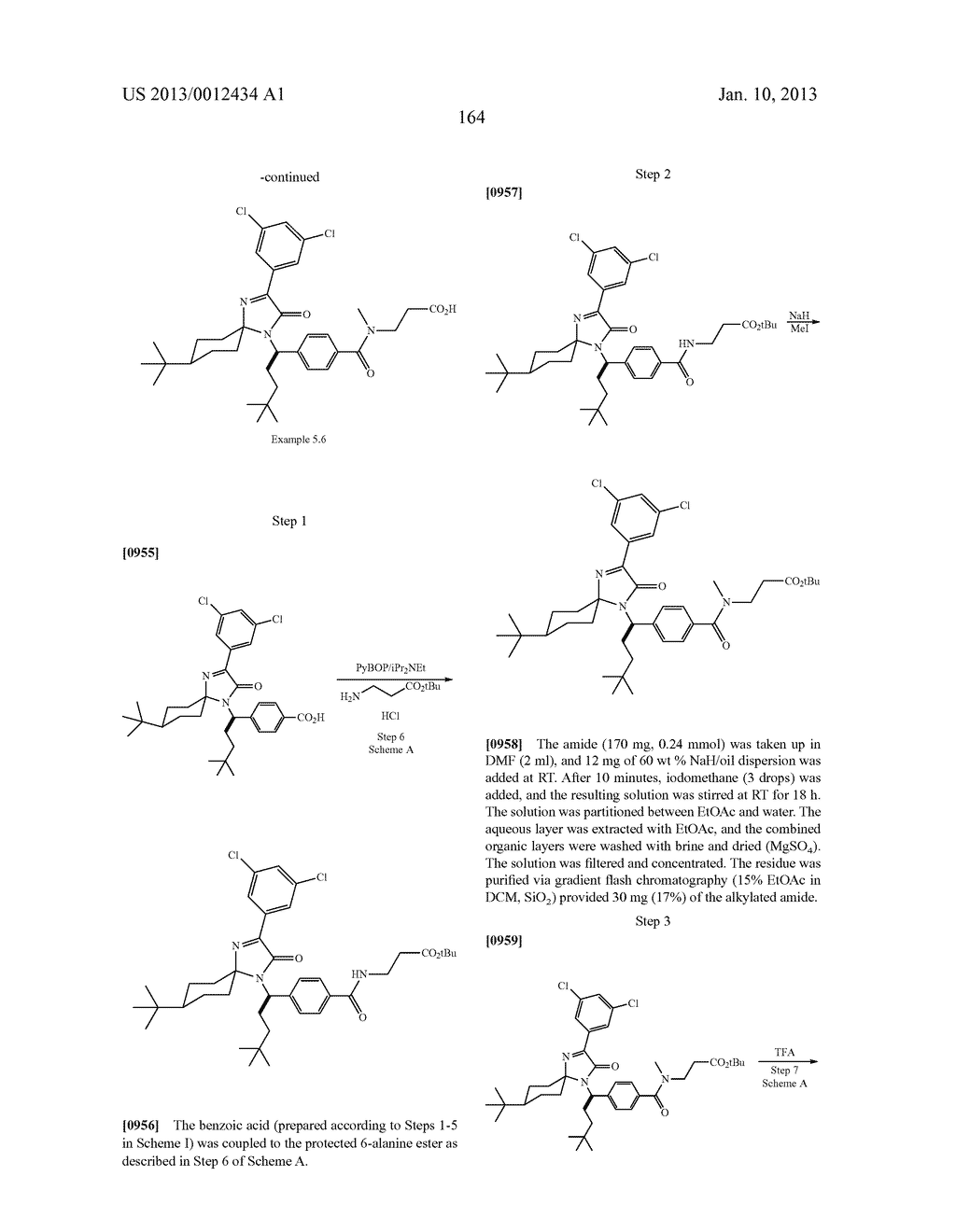 NOVEL SPIRO IMIDAZOLONES AS GLUCAGON RECEPTOR ANTAGONISTS, COMPOSITIONS,     AND METHODS FOR THEIR USE - diagram, schematic, and image 165