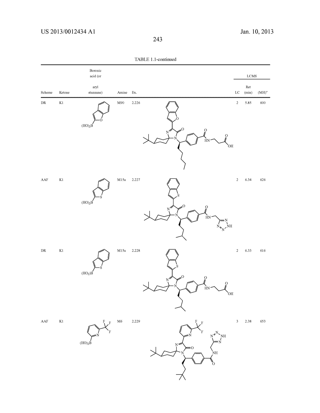 NOVEL SPIRO IMIDAZOLONES AS GLUCAGON RECEPTOR ANTAGONISTS, COMPOSITIONS,     AND METHODS FOR THEIR USE - diagram, schematic, and image 244