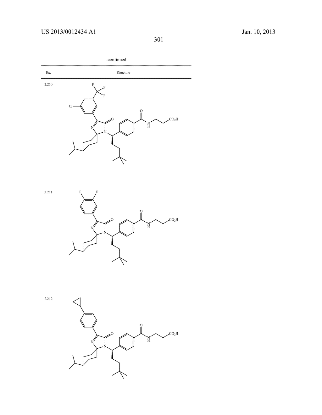 NOVEL SPIRO IMIDAZOLONES AS GLUCAGON RECEPTOR ANTAGONISTS, COMPOSITIONS,     AND METHODS FOR THEIR USE - diagram, schematic, and image 302