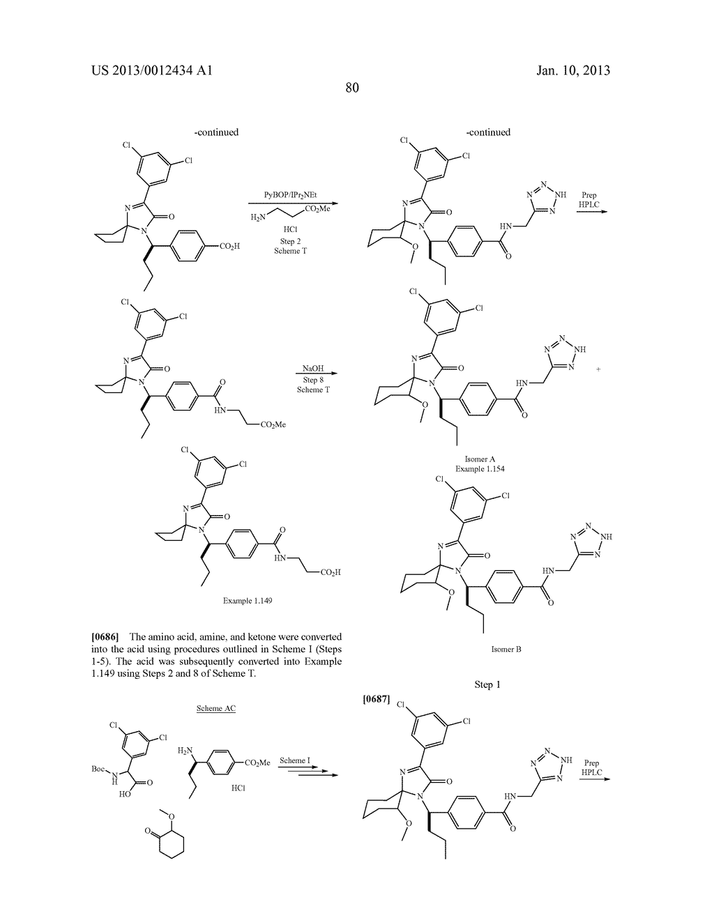 NOVEL SPIRO IMIDAZOLONES AS GLUCAGON RECEPTOR ANTAGONISTS, COMPOSITIONS,     AND METHODS FOR THEIR USE - diagram, schematic, and image 81