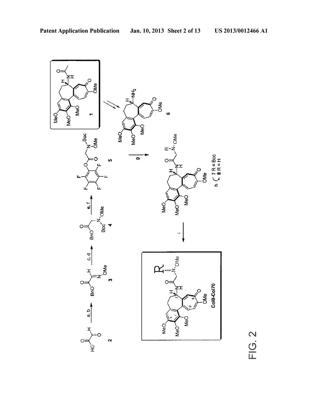 COLCHICINE NEOGLYCOSIDES AND METHODS FOR THEIR SYNTHESIS AND USE - diagram, schematic, and image 03