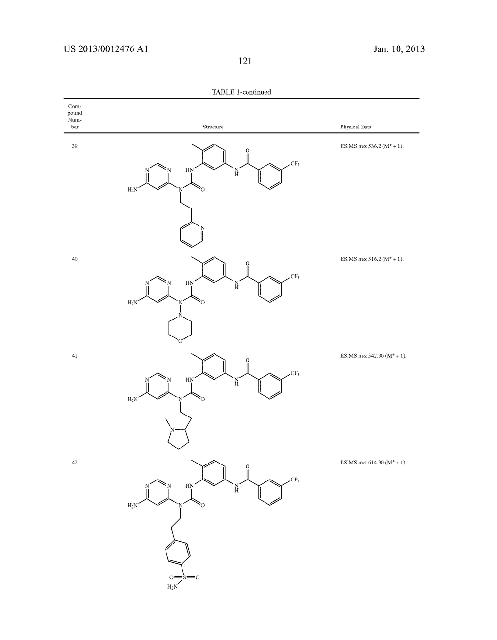 COMPOUNDS AND COMPOSITIONS AS PROTEIN KINASE INHIBITORS - diagram, schematic, and image 122