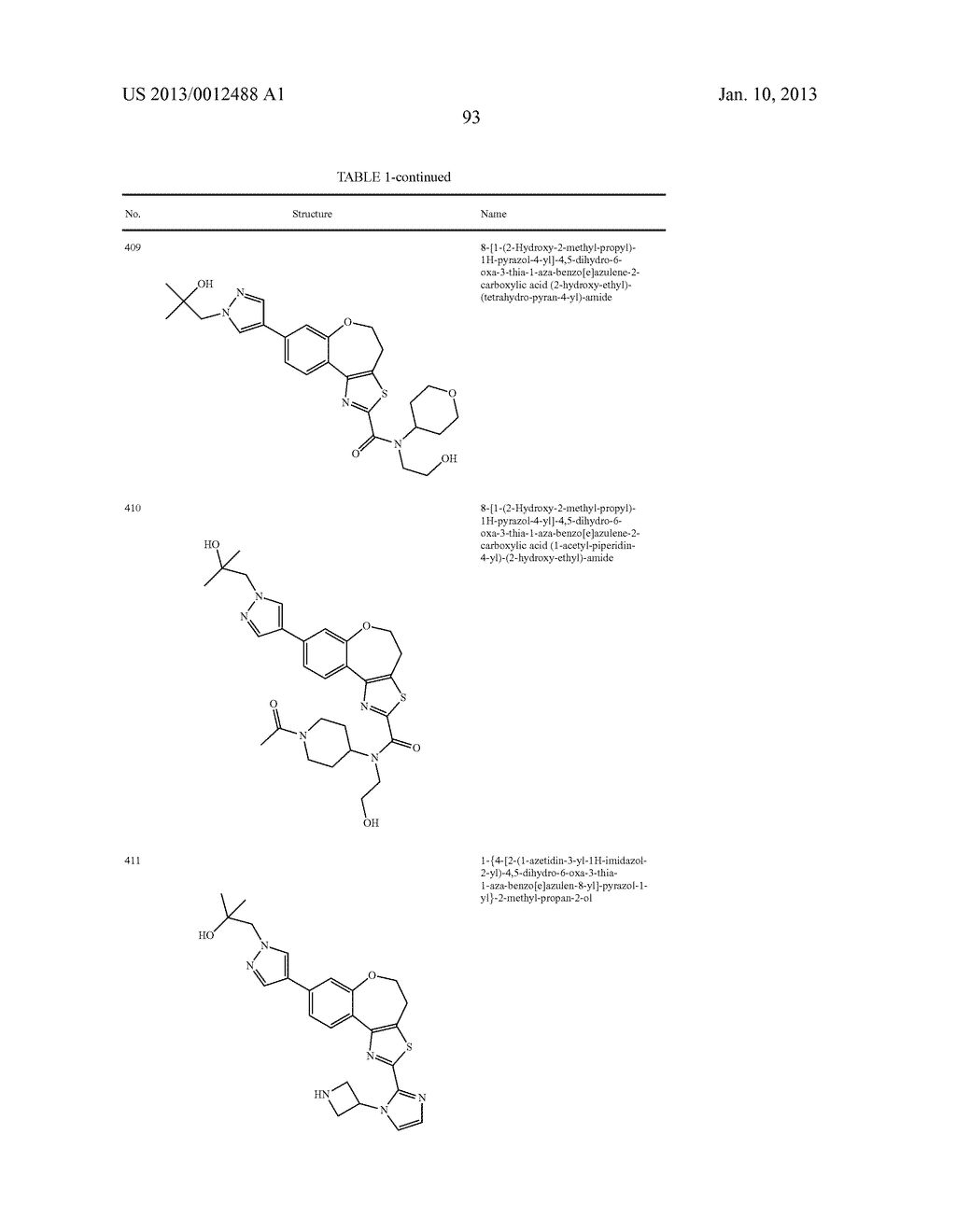 BENZOXEPIN PI3K INHIBITOR COMPOUNDS AND METHODS OF USE - diagram, schematic, and image 106