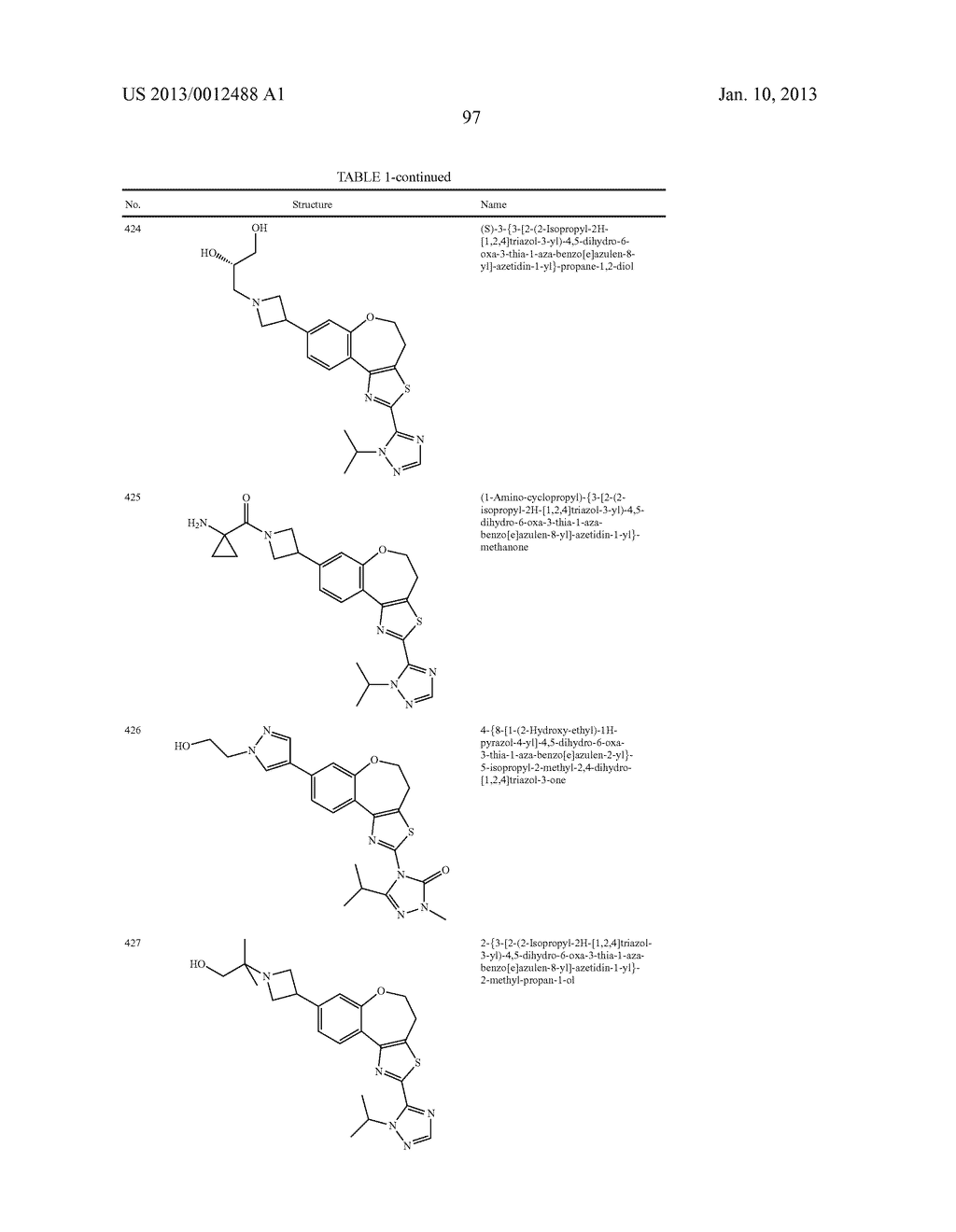 BENZOXEPIN PI3K INHIBITOR COMPOUNDS AND METHODS OF USE - diagram, schematic, and image 110