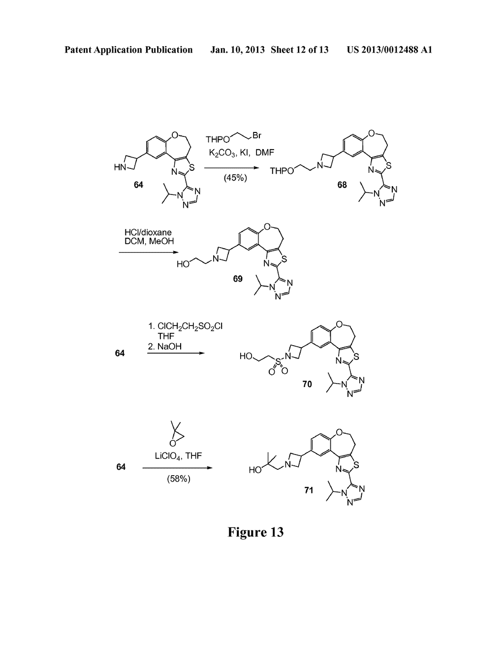 BENZOXEPIN PI3K INHIBITOR COMPOUNDS AND METHODS OF USE - diagram, schematic, and image 13