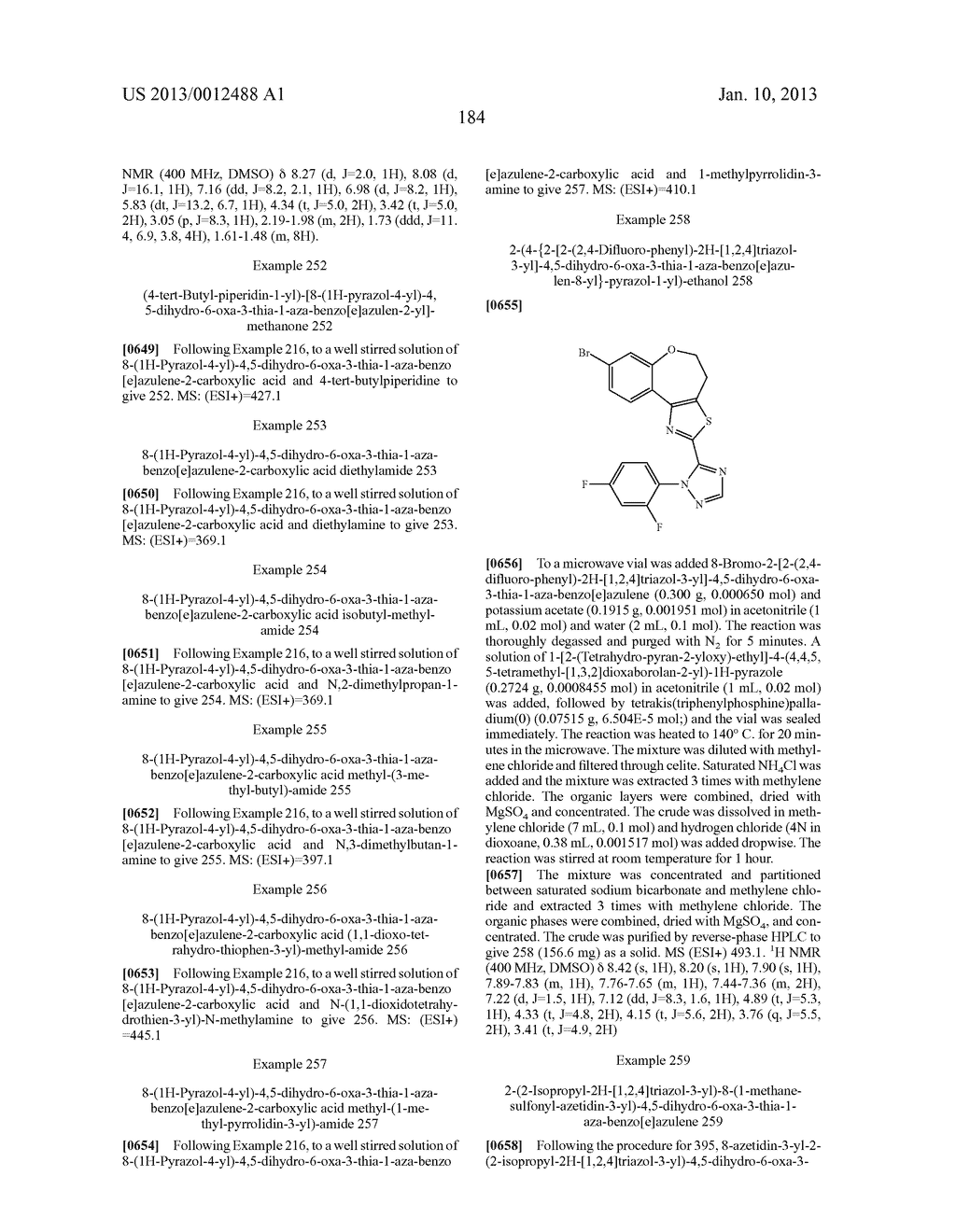 BENZOXEPIN PI3K INHIBITOR COMPOUNDS AND METHODS OF USE - diagram, schematic, and image 197