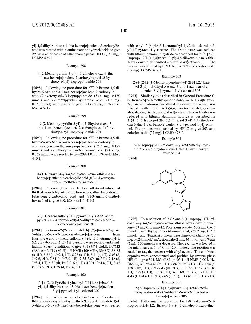 BENZOXEPIN PI3K INHIBITOR COMPOUNDS AND METHODS OF USE - diagram, schematic, and image 203