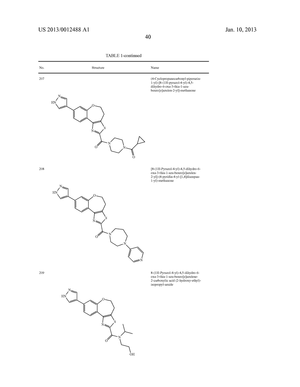 BENZOXEPIN PI3K INHIBITOR COMPOUNDS AND METHODS OF USE - diagram, schematic, and image 54