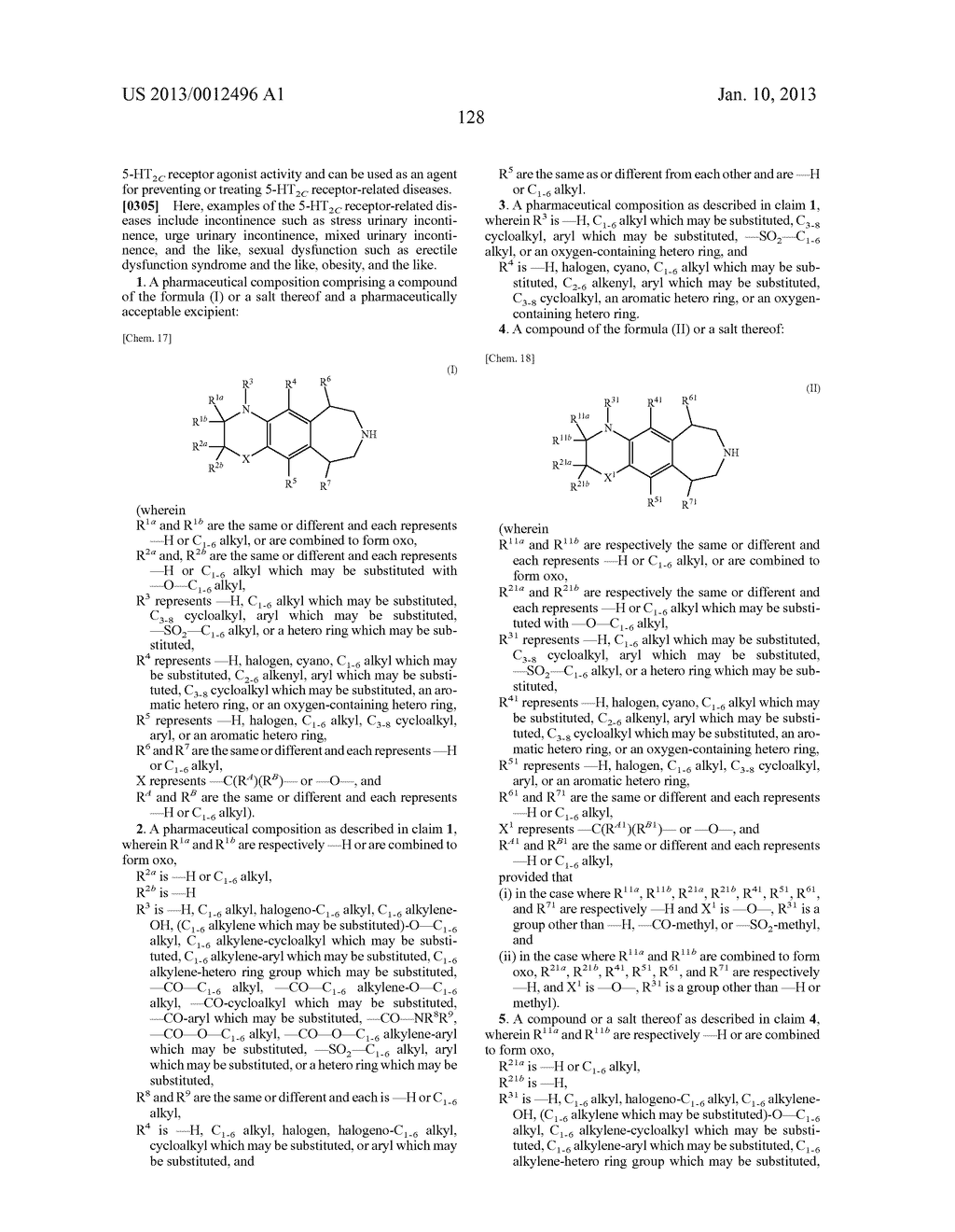 BENZAZEPINE COMPOUND - diagram, schematic, and image 129