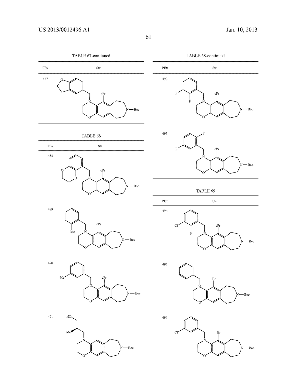 BENZAZEPINE COMPOUND - diagram, schematic, and image 62