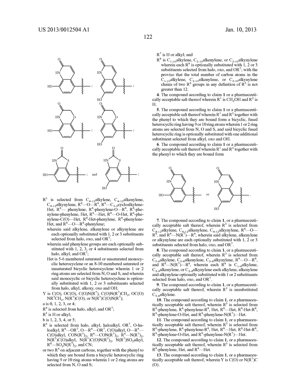 BI-FUNCTIONAL QUINOLINE ANALOGS - diagram, schematic, and image 123