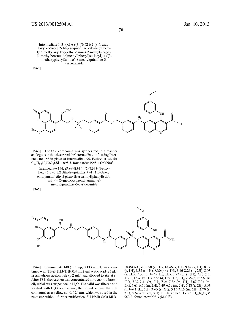 BI-FUNCTIONAL QUINOLINE ANALOGS - diagram, schematic, and image 71