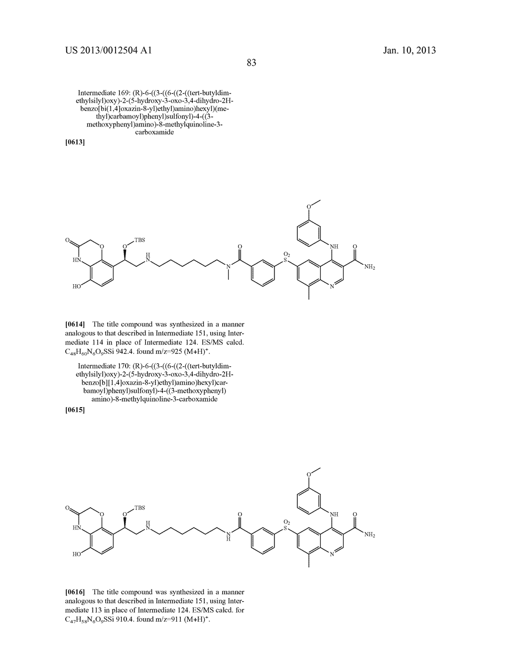 BI-FUNCTIONAL QUINOLINE ANALOGS - diagram, schematic, and image 84