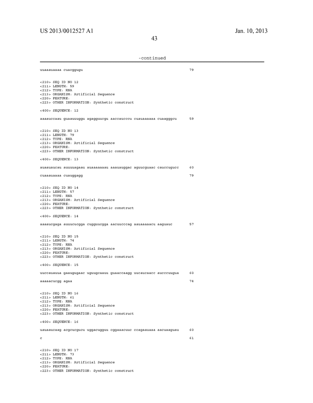 PREQ1 RIBOSWITCHES AND METHODS AND COMPOSITIONS FOR USE OF AND WITH PREQ1     RIBOSWITCHES - diagram, schematic, and image 52